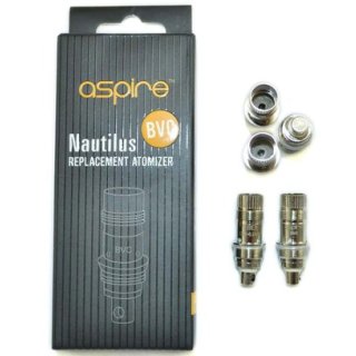 RICAMBI - RESISTENZE - ASPIRE - 5 PZ COIL BVC PER NAUTILUS E MINI NAUTILUS