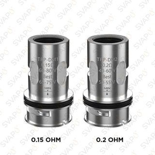 VOOPOO - 3PZ COIL PER TPP TANK - DM