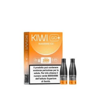 KIWI GO PLUS POD - TANGERINE ICE - 2 PEZZI Usa e Getta