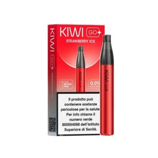 KIWI GO PLUS STARTER KIT - STRAWBERRY ICE - Ricaricabile + 1POD