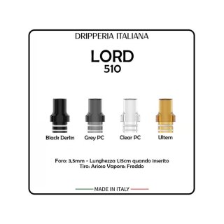 DRIPPERIA ITALIANA - DRIP TIP CHESTER 510 EDITION