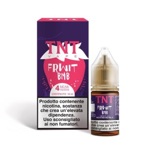 TNT VAPE - FRUITT BOMB - 10 ML Liquido pronto Frutti rossi Ibisco