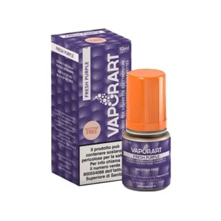 VAPORART - FRESH PURPLE - 10 ML Liquido pronto Uva Fragola