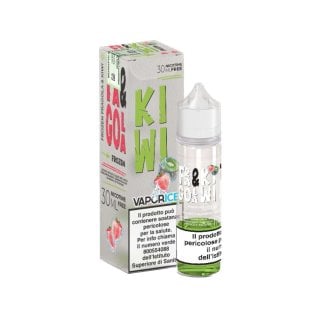 VAPORART - MIX & VAPE FRAGOLA E KIWI - 30 ML - Nicotina 0 Fragola Kiwi Ghiaccio