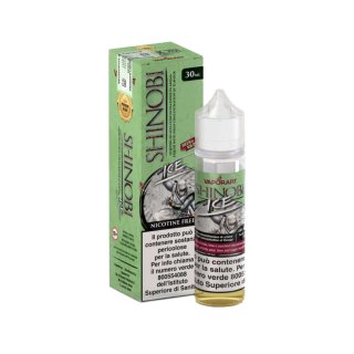 VAPORART - MIX & VAPE SHINOBI ICE - 30 ML - Nicotina 0 Papaya Fico d'India Lime Menta