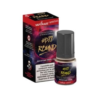 VAPORART - ROUND - 10 ML Liquido pronto Gelato Vaniglia Ribes nero