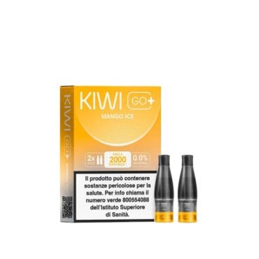 KIWI GO PLUS POD - MANGO ICE - 2 PEZZI Usa e Getta