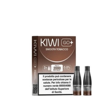 KIWI GO PLUS POD - SMOOTH TOBACCO - 2 PEZZI Usa e Getta