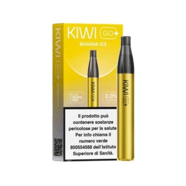 KIWI GO PLUS STARTER KIT - BANANA ICE - Ricaricabile + 1POD