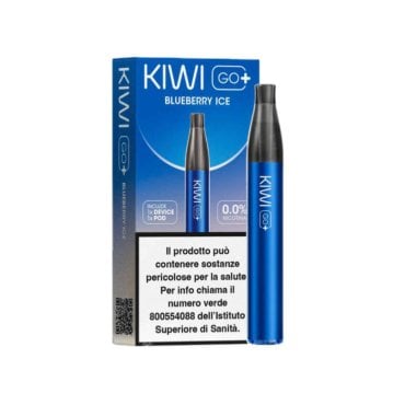 KIWI GO PLUS STARTER KIT - BLUEBERRY ICE - Ricaricabile + 1POD