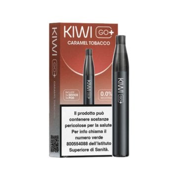 KIWI GO PLUS STARTER KIT - CARAMEL TOBACCO - Ricaricabile + 1POD