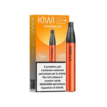 KIWI GO PLUS STARTER KIT - TANGERINE ICE - Ricaricabile + 1POD