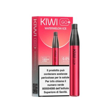 KIWI GO PLUS STARTER KIT - WATERMELON ICE - Ricaricabile + 1POD