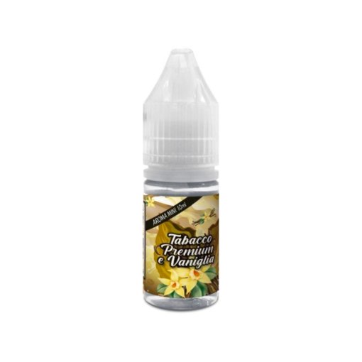 01VAPE - TABACCO PREMIUM E VANIGLIA - 10 ML MINI SHOT