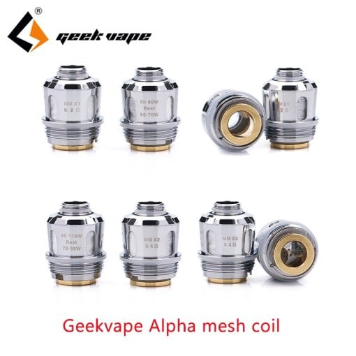 GEEK VAPE - 3 PZ MESH COIL PER ALPHA TANK MM X1 0.20 OHM