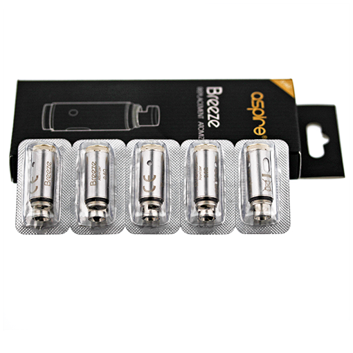 RICAMBI - RESISTENZE - ASPIRE - 5 PZ COIL PER BREEZE - 0.6 OHM
