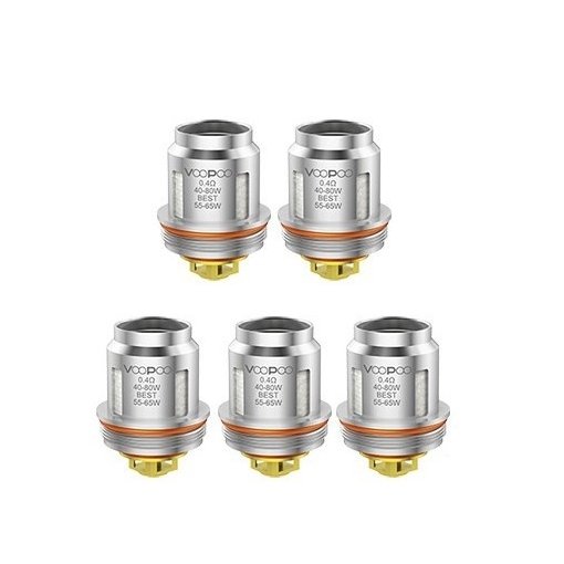 VOOPOO - 5 PZ U6 SEXTUPLE COIL PER UFORCE T2 0.15 OHM