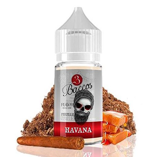 3 BACCOS - HAVANA Aroma concentrato 30 ML per Sigaretta Elettronica