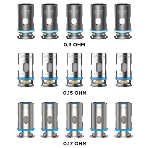 RICAMBI - RICAMBI - RESISTENZE - RESISTENZE - ASPIRE - 5 PZ BP COIL