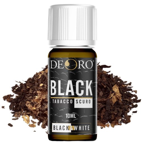 AROMI - AROMI - AROMI CONCENTRATI 10 ML - AROMI CONCENTRATI 10 ML - DE ORO - BLACK AROMA CONCENTRATO 10 ML