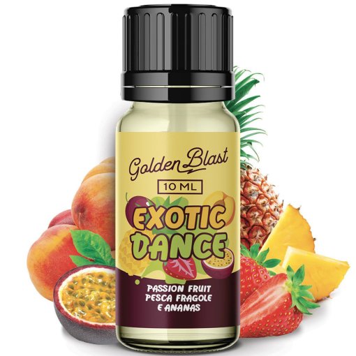 DEORO - GOLDEN BLAST - EXOTIC DANCE Aroma concentrato 10 ML per Sigaretta Elettronica