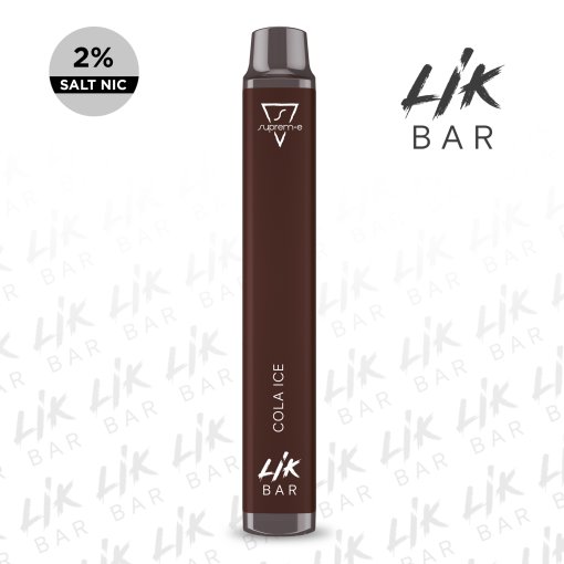 LIKBAR BY SUPREM-E - COLA ICE Usa e Getta nicotina 20 Cola Ghiaccio