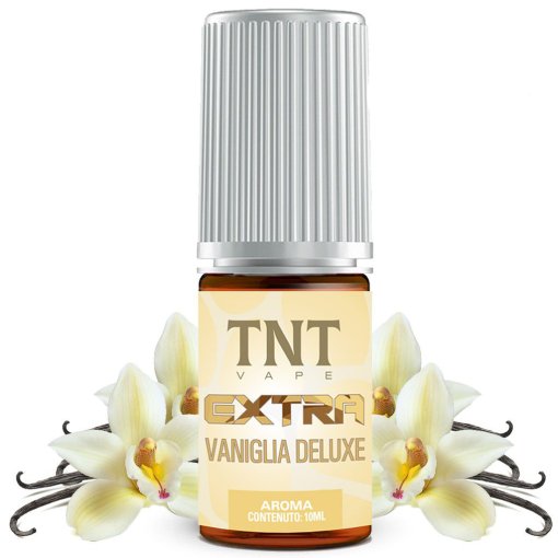 AROMI - AROMI CONCENTRATI 10 ML - TNT VAPE - EXTRA - VANIGLIA DELUXE  AROMA CONCENTRATO 10 ML