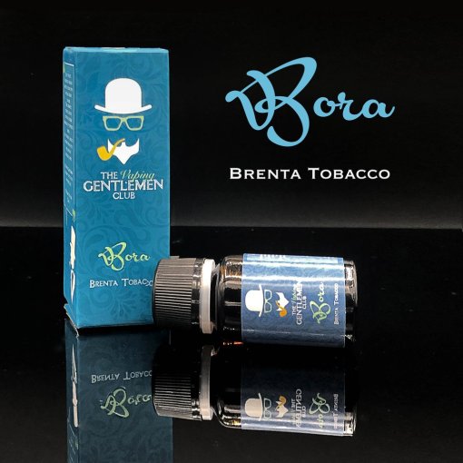 AROMI - AROMI CONCENTRATI 11 ML - THE VAPING GENTLEMEN CLUB  - BORA BRENTA TOBACCO AROMA CONCENTRATO 11 ML