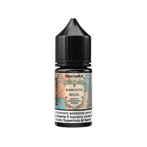 BELVIL - IL BISCOTTO - Shot 10+20 ML - FLAVOURART - Biscotto con Mandarancio e Zenzero