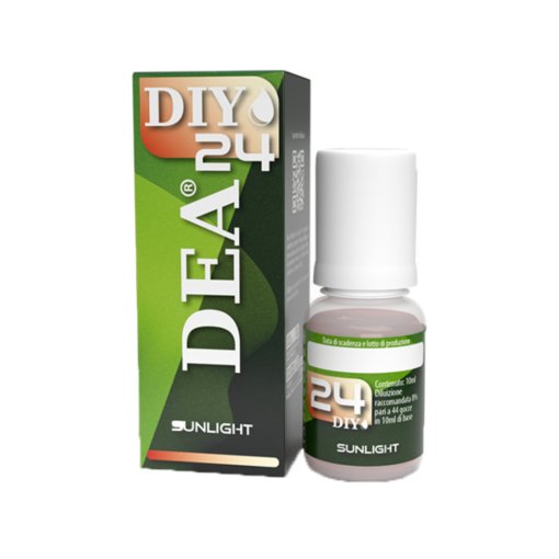 AROMI - AROMI CONCENTRATI 10 ML - DEA FLAVOR  - DIY024 SUNLIGHT AROMA CONCENTRATO 10 ML