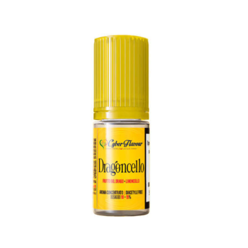 DRAGONCELLO - Aroma concentrato 10 ml - CYBER FLAVOUR - FRUTTO DEL DRAGO E LIMONCELLO