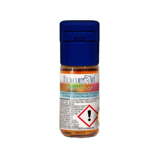 FLAVOURART - METAPHOR - 10 ML Liquido pronto Pan di Spagna Arancia Vaniglia