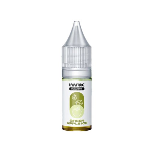 IWIK FLAVORS KIWI - GREEN APPLE ICE - 10 ML MINI SHOT Mela verde Ghiaccio