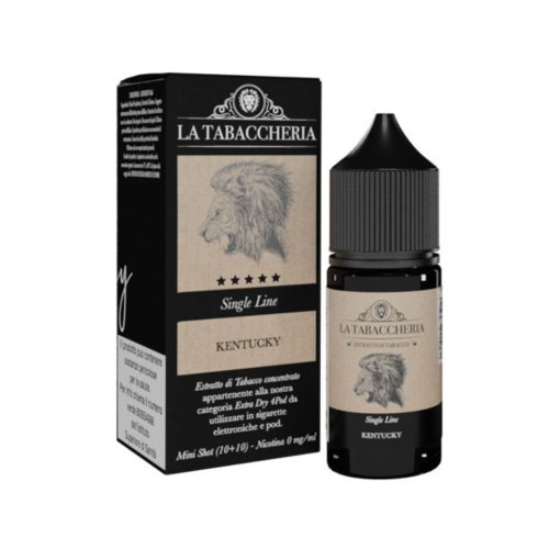 KENTUCKY - EXTRA DRY 4POD - SINGLE LINE - Mini Shot 10 ML in 20 ML - LA TABACCHERIA