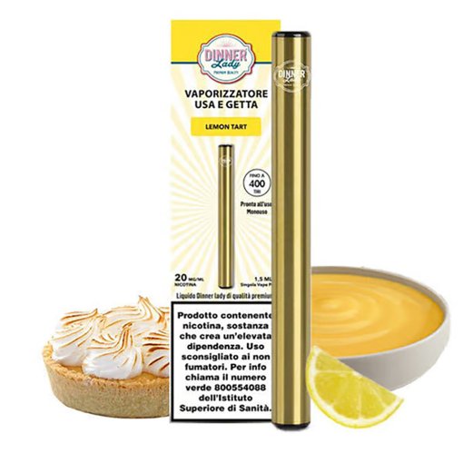 DINNER LADY - LEMON TART Sigaretta Elettronica Usa e Getta
