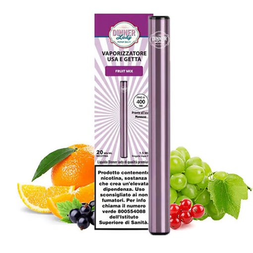 DINNER LADY - FRUIT MIX Sigaretta Elettronica Usa e Getta