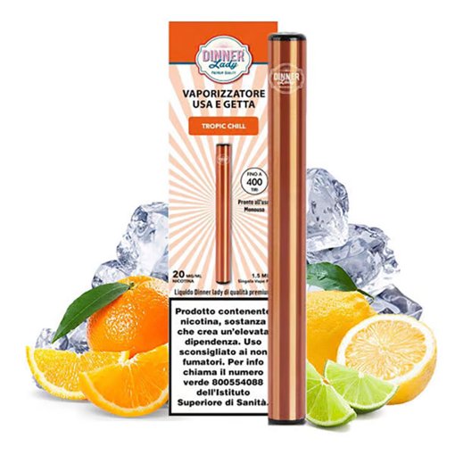 DINNER LADY - TROPIC CHILL Sigaretta Elettronica Usa e Getta