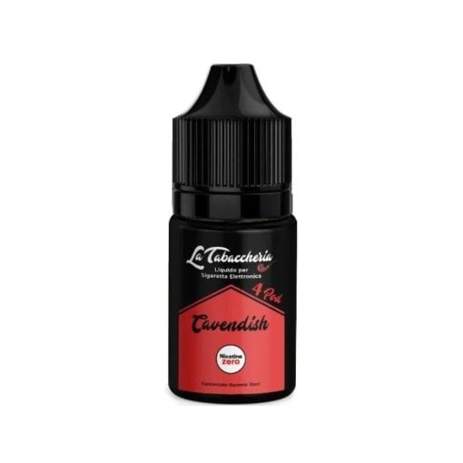 LA TABACCHERIA - 4 POD - BLACK CAVENDISH - 10 ML Liquido pronto Tabacco