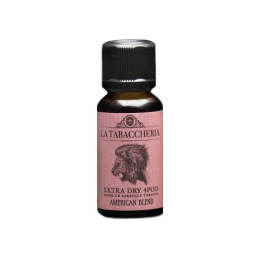 LA TABACCHERIA - EXTRA DRY 4 POD - AMERICAN BLEND Shot 20 ML Tabacco Virginia Burley Oriental