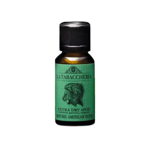 LA TABACCHERIA - EXTRA DRY 4 POD - MENTHOL AMERICAN BLEND Shot 20 ML Tabacco Virginia Burley Oriental Mentolo