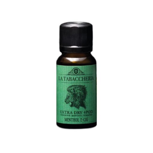 LA TABACCHERIA - EXTRA DRY 4 POD - MENTHOL E-CIG Shot 20 ML Tabacco Mentolo