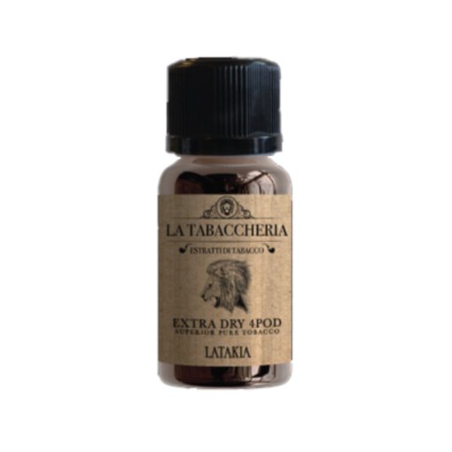 LA TABACCHERIA - LATAKIA EXTRA DRY 4POD WHITE - 20 ML SHOT