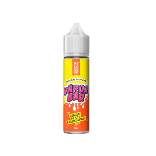 LEMON PEACH PASSIONFRUIT - VAPORBAR - Shot 20 ML/60 | RELOAD VAPE