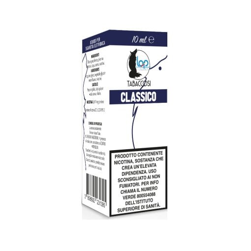 LOP - CLASSICO 10 ML Liquido pronto Tabacco secco