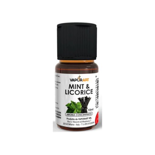 MINT E LICORICE - Aroma concentrato 10 ML - VAPORART - MENTA E LIQUIRIZIA