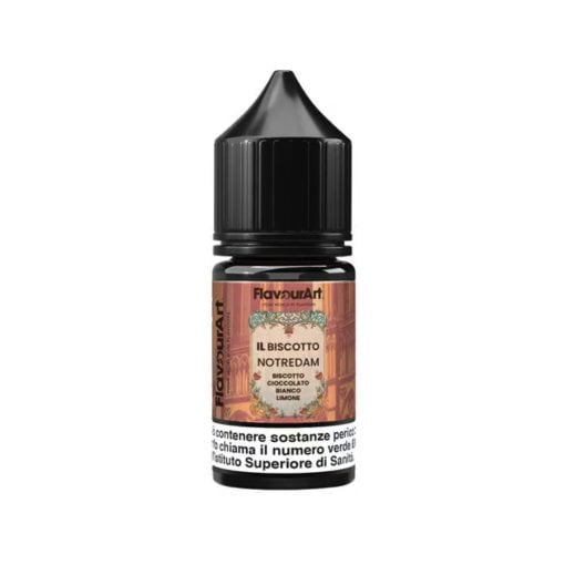 NOTREDAM - IL BISCOTTO - Shot 10+20 ML - FLAVOURART - Biscotto con Cioccolato Bianco e Limone