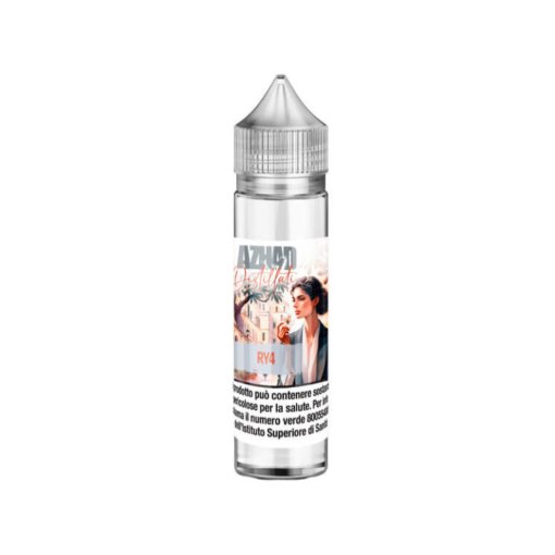 RY4 - DISTILLATI - 20 ML/60 - AZHAD'S - TABACCO, VANIGLIA, LIQUIRIZIA E CARAMELLO