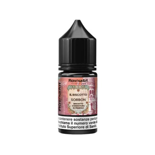 SORBON - IL BISCOTTO - Shot 10+20 ML - FLAVOURART - Biscotto con Confettura di Fragole