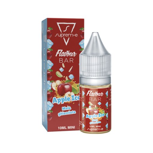 SUPREM-E - APPLE ICE - 10 ML MINI SHOT Mela verde Mela rossa Ghiaccio