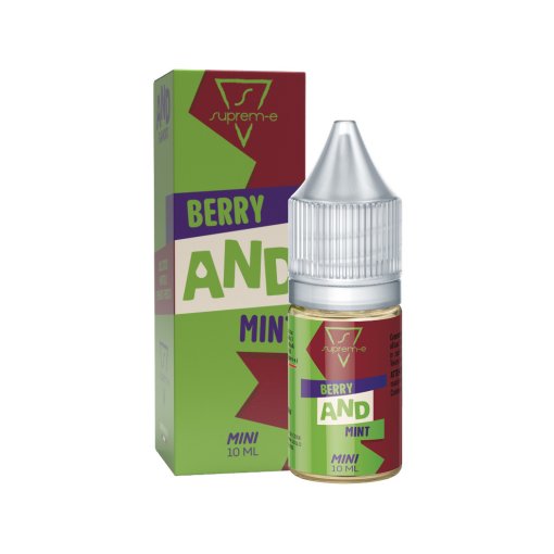 SUPREM-E - BERRY AND MINT - 10 ML MINI SHOT Frutti rossi Menta fresca